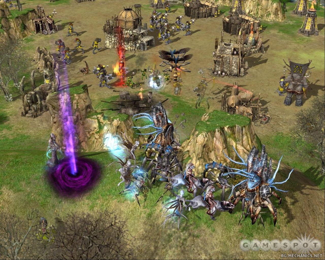 Скриншот к игре Хроники великой войны / Armies of Exigo (2004) PC | RePack от R.G. Механики