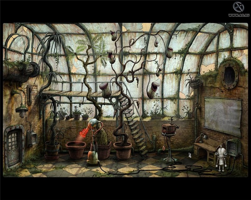 Скриншот к игре Машинариум / Machinarium (2009) PC | Repack от R.G. Механики