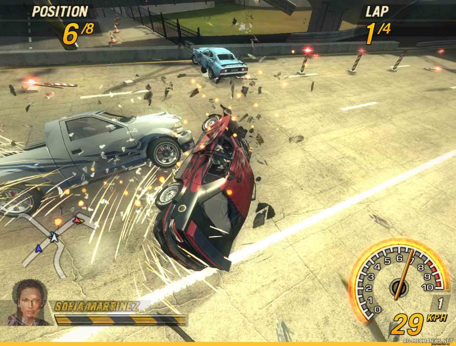 Скриншот к игре FlatOut: Trilogy (2004-2008) PC | RePack от R.G. Механики