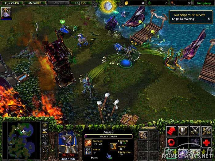 Скриншот к игре Warcraft 3: The Reign of Chaos (2002-2003) PC | RePack от R.G. Механики