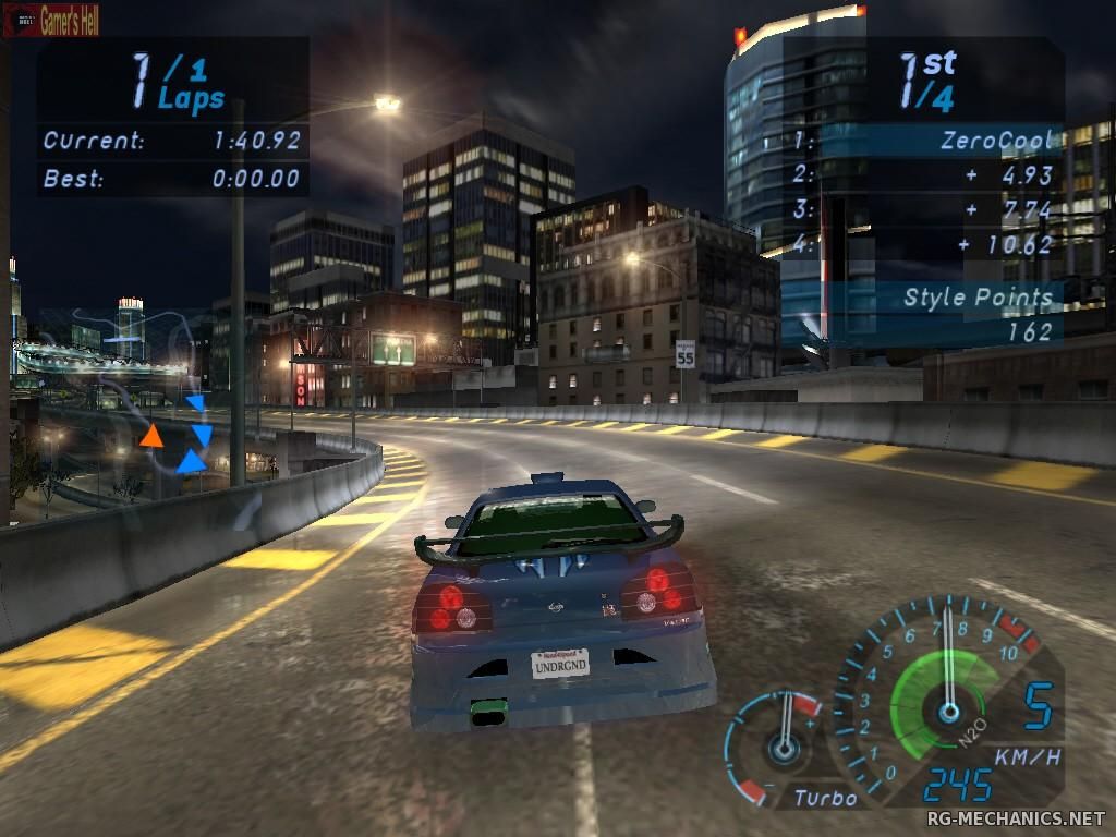 Скриншот к игре Need for Speed: Underground - Dilogy (2003-2004) PC | RePack от R.G. Механики