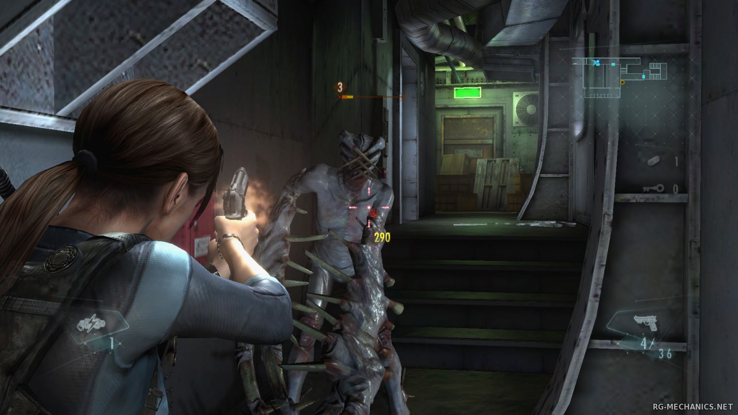 Скриншот к игре Resident Evil: Revelations (2013) PC | RePack от R.G. Механики