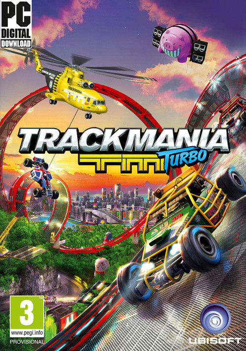 Обложка к игре Trackamania: Turbo