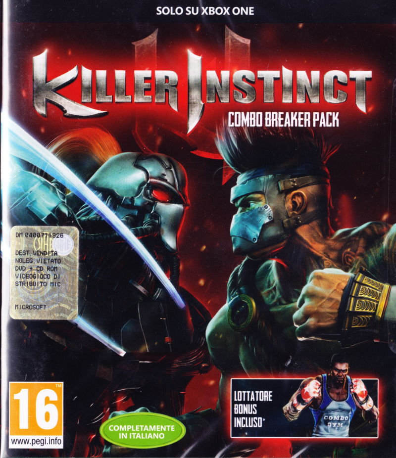 Обложка к игре Killer Instinct