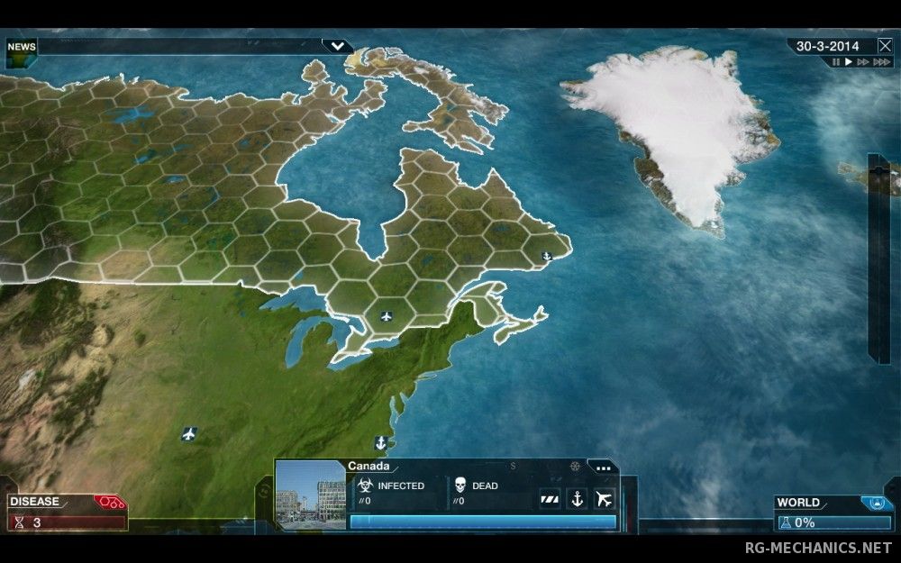 Скриншот к игре Plague Inc: Evolved (2016) PC | RePack от R.G. Механики