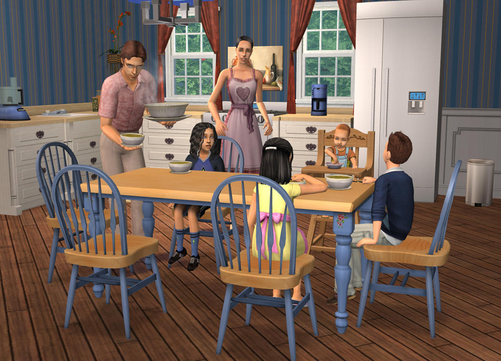 Скриншот к игре The Sims 2: Антология (2004-2008) PC | RePack от R.G. Механики