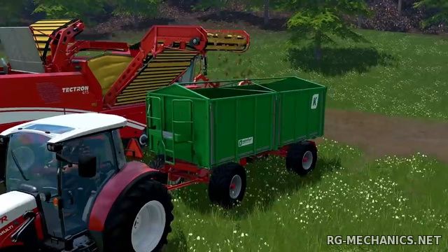 Скриншот к игре Farming Simulator 15: Gold Edition [v 1.4.2 + DLC's] (2014) PC | RePack от R.G. Механики