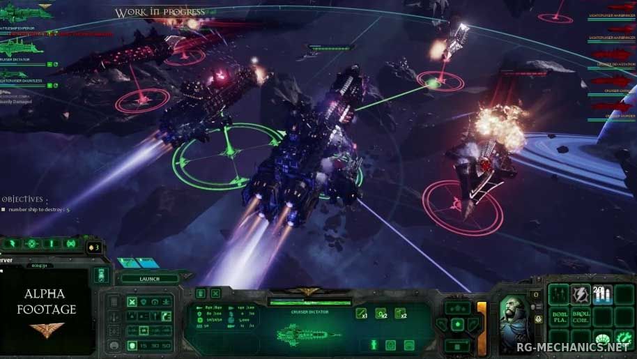 Скриншот к игре Battlefleet Gothic: Armada [v 1.7.9962 + 2 DLC] (2016) PC | RePack от R.G. Механики