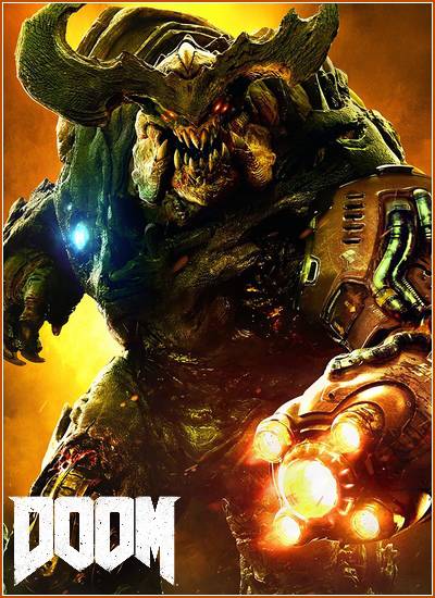 Обложка к игре Doom (2016)