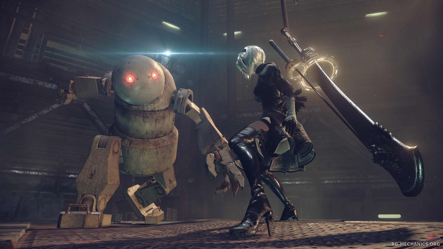 Скриншот к игре NieR: Automata (2017)