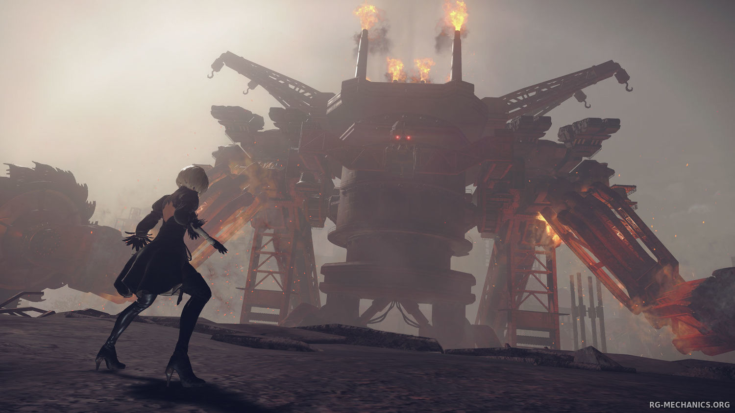 Скриншот к игре NieR: Automata (2017)