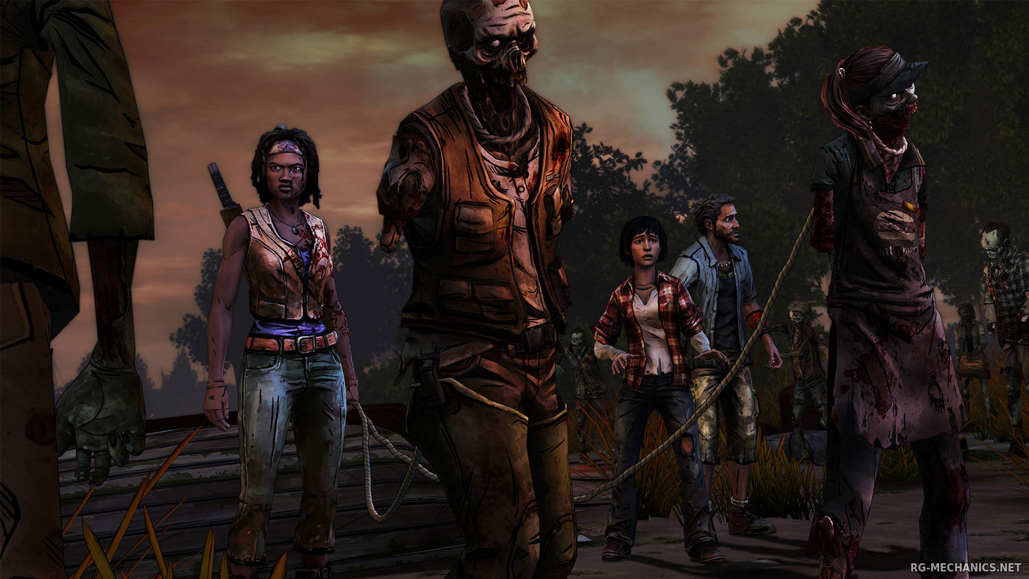 Скриншот к игре The Walking Dead: Michonne - Episode 1-3 (2016) PC | RePack от R.G. Механики