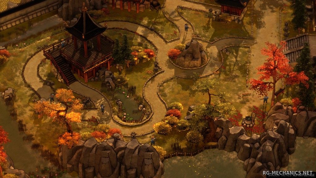 Скриншот к игре Shadow Tactics: Blades of the Shogun [v 1.2.1.f] (2016) PC | RePack от R.G. Механики