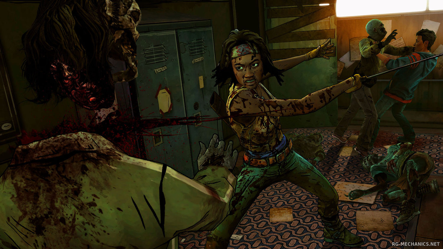 Скриншот к игре The Walking Dead: Michonne - Episode 1-3 (2016) PC | RePack от R.G. Механики