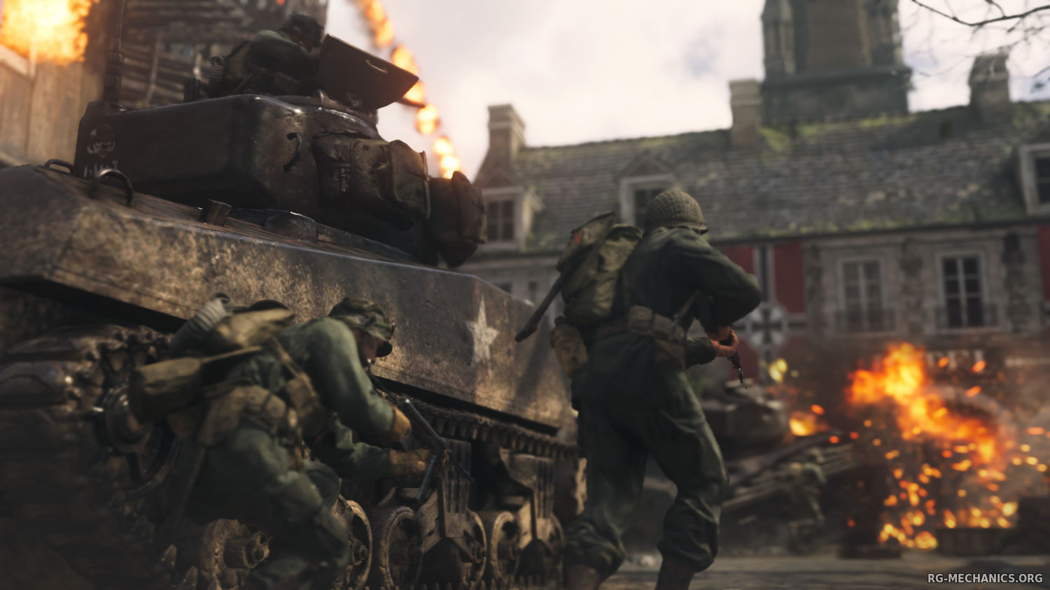 Скриншот к игре Call of Duty: WWII - Digital Deluxe Edition (2017) PC | RePack от R.G. Механики