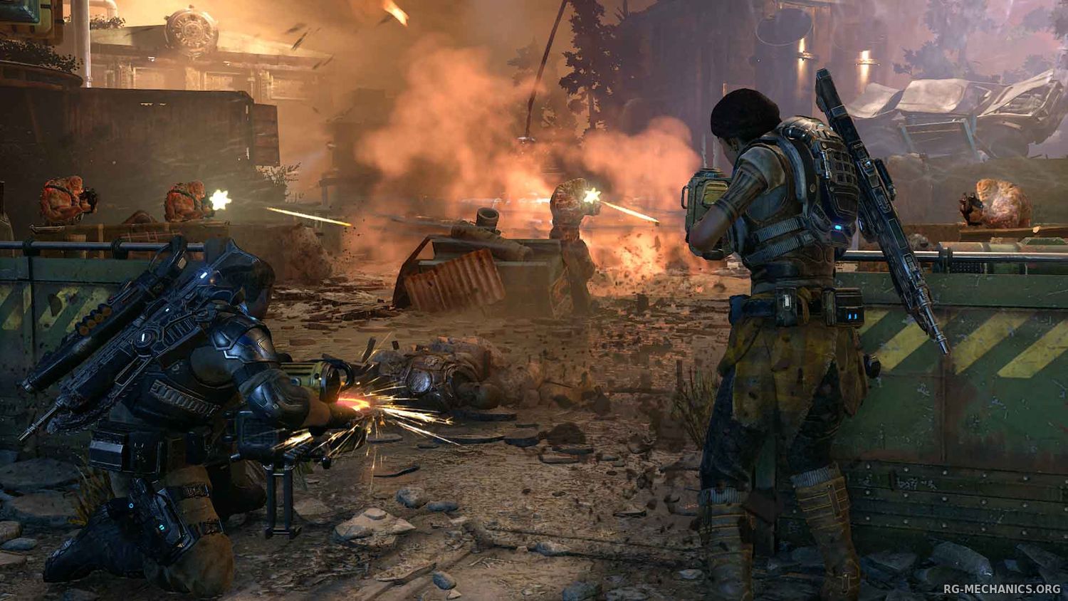 Скриншот к игре Gears of War 4 (2016) PC | Repack от R.G. Механики