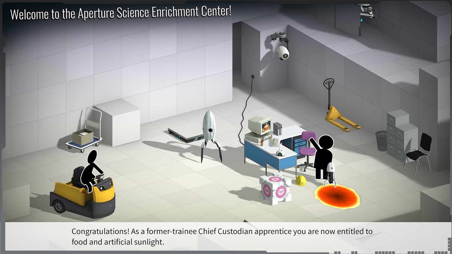 Скриншот к игре Bridge Constructor Portal (2017) PC | Repack от R.G. Механики