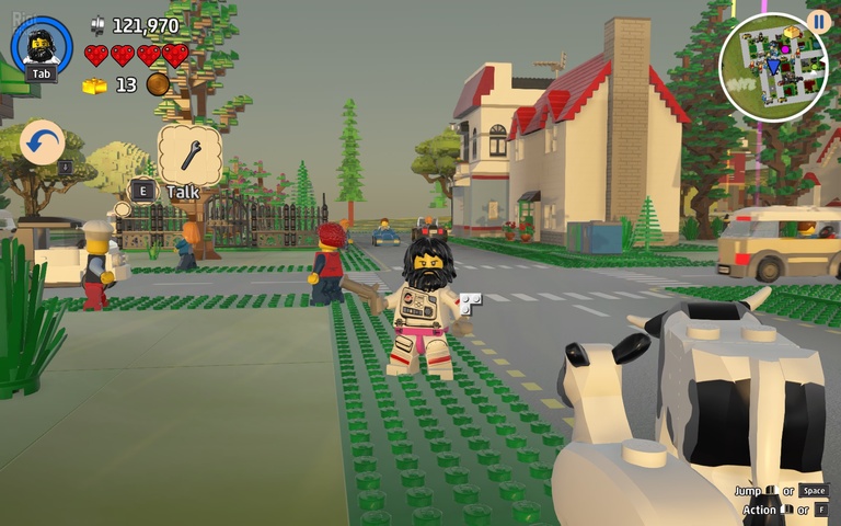 Скриншот к игре LEGO Worlds [v 20180913 + DLCs] (2017) PC | Repack от R.G. Механики