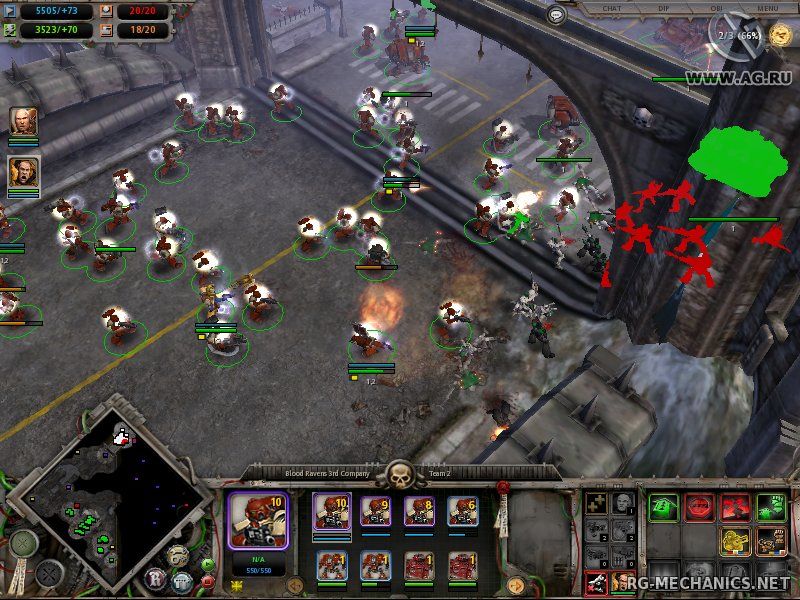Скриншот к игре Warhammer 40.000: Dawn of War - Anthology (2005-2010) PC | RePack от R.G. Механики