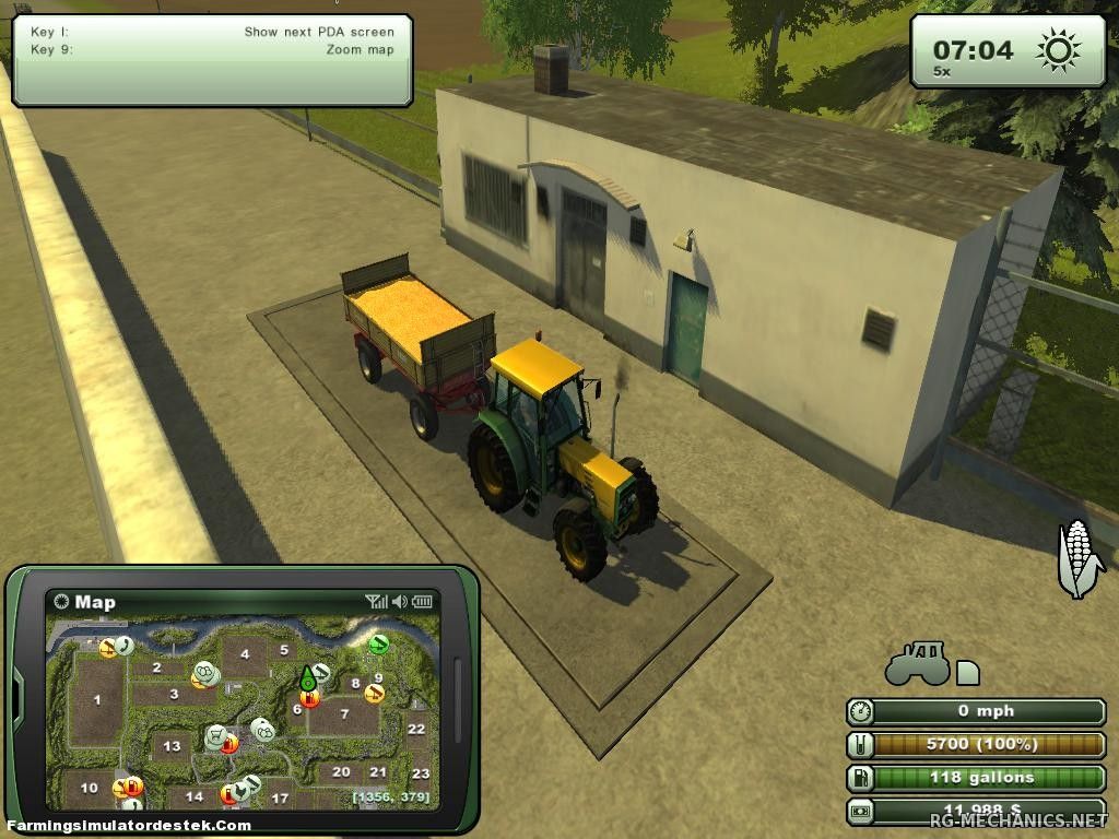 Скриншот к игре Farming Simulator 2013 (2012) PC | RePack от R.G. Механики