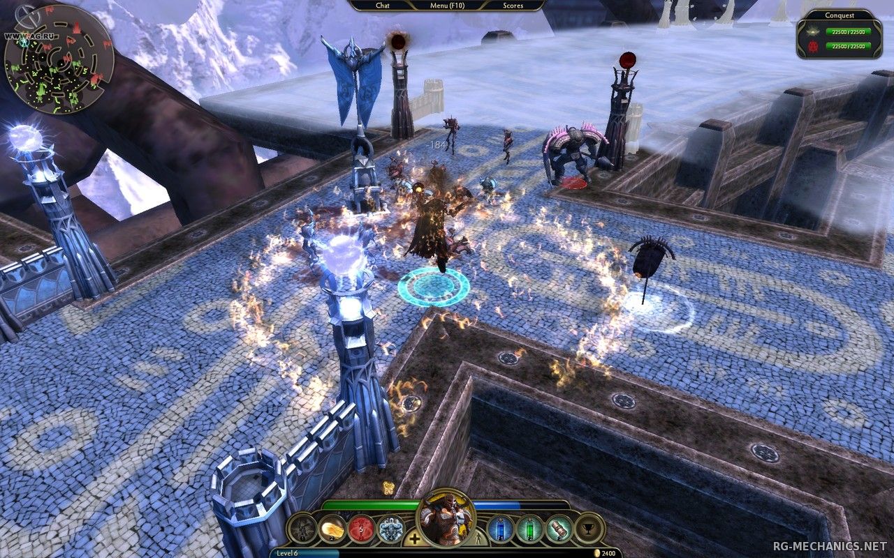Скриншот к игре Demigod. Битвы богов (2009) PC | RePack от R.G. Механики
