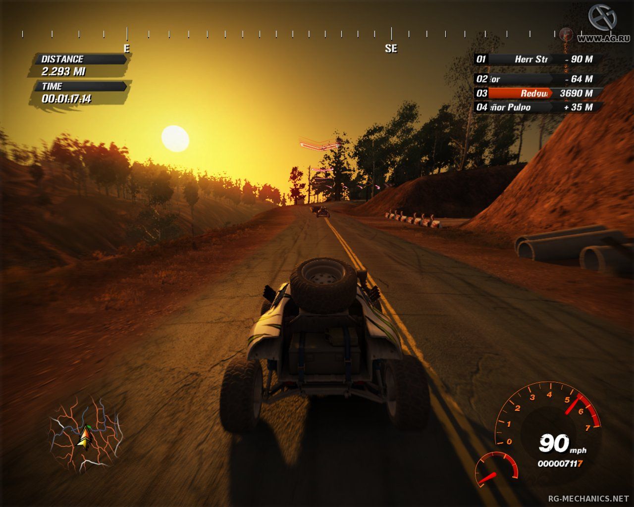 Скриншот к игре FUEL (2009) PC | Repack от R.G. Механики