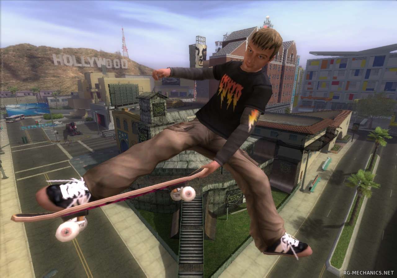 Скриншот к игре Tony Hawk's American Wasteland (2006) PC | RePack от R.G. Механики