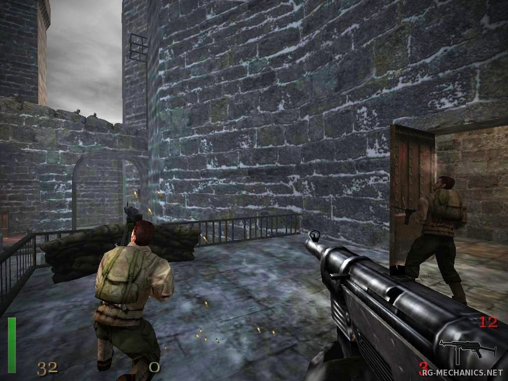 Скриншот к игре Return to Castle Wolfenstein (2001) PC | Rip от R.G. Механики