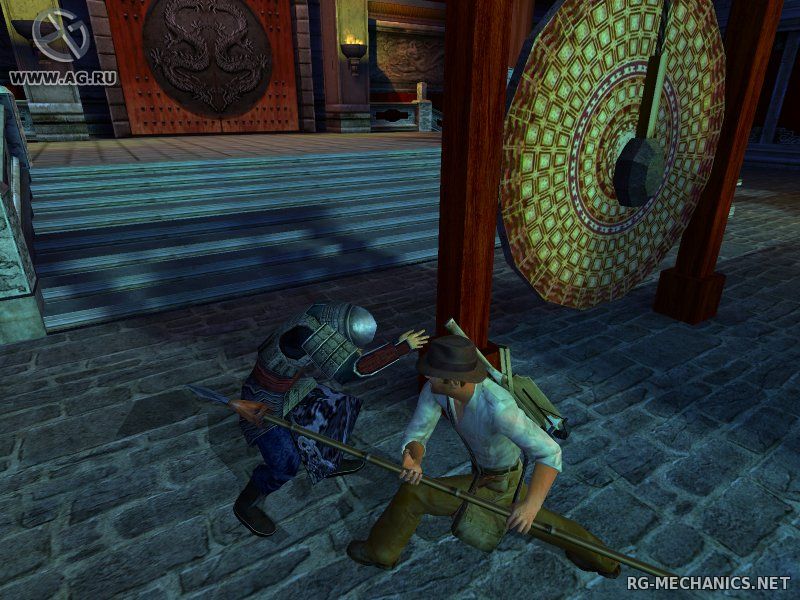 Скриншот к игре Indiana Jones and the Emperor's Tomb (2003) PC | RePack от R.G. Механики