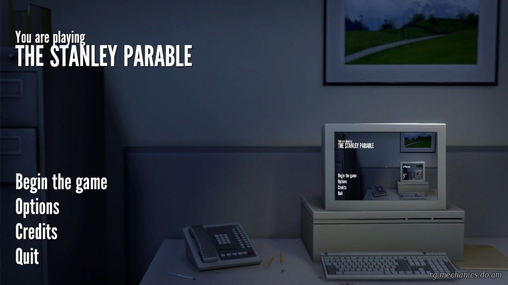 Скриншот к игре Притча о Стенли / The Stanley Parable (2013) PC | RePack от R.G. Механики