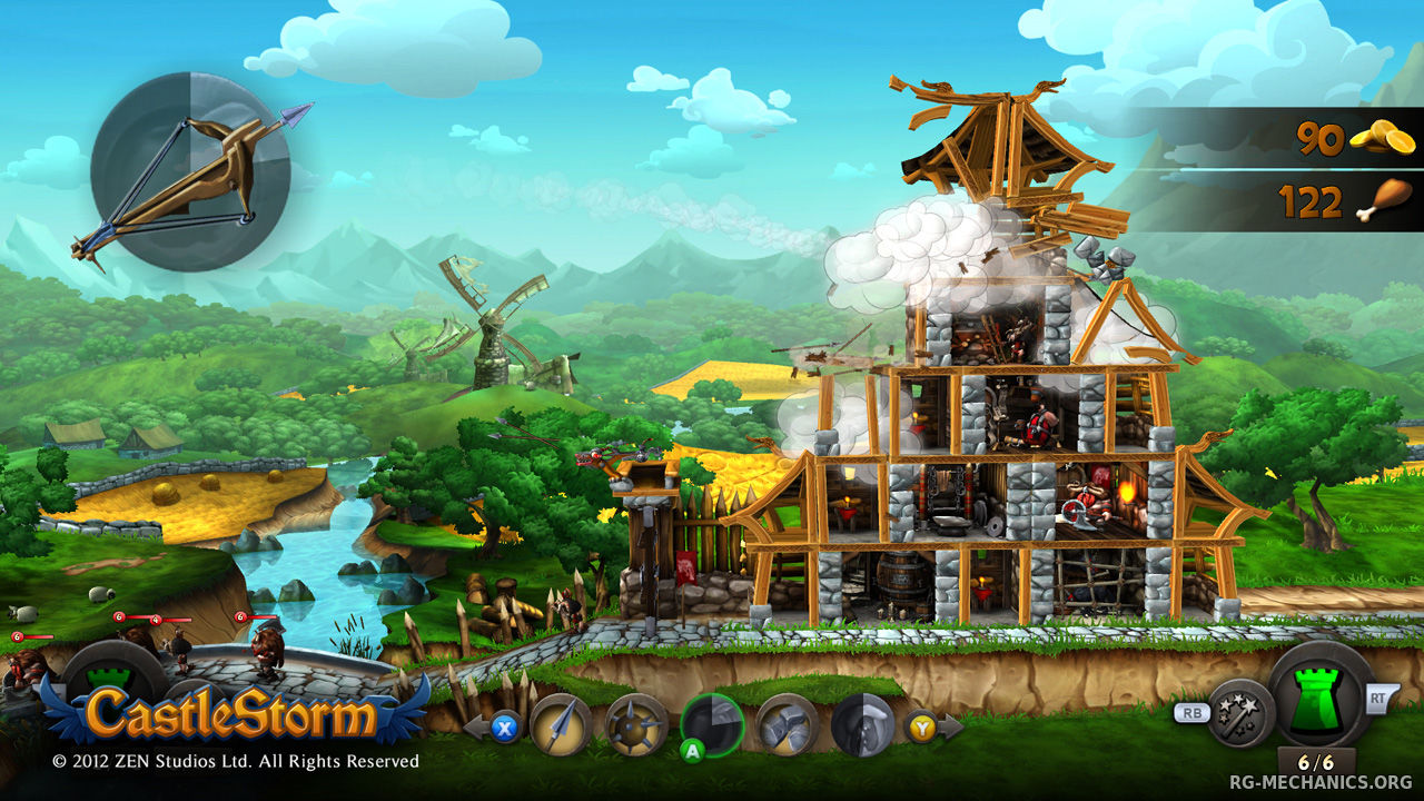 Скриншот к игре CastleStorm (2013) PC | RePack от R.G. Механики