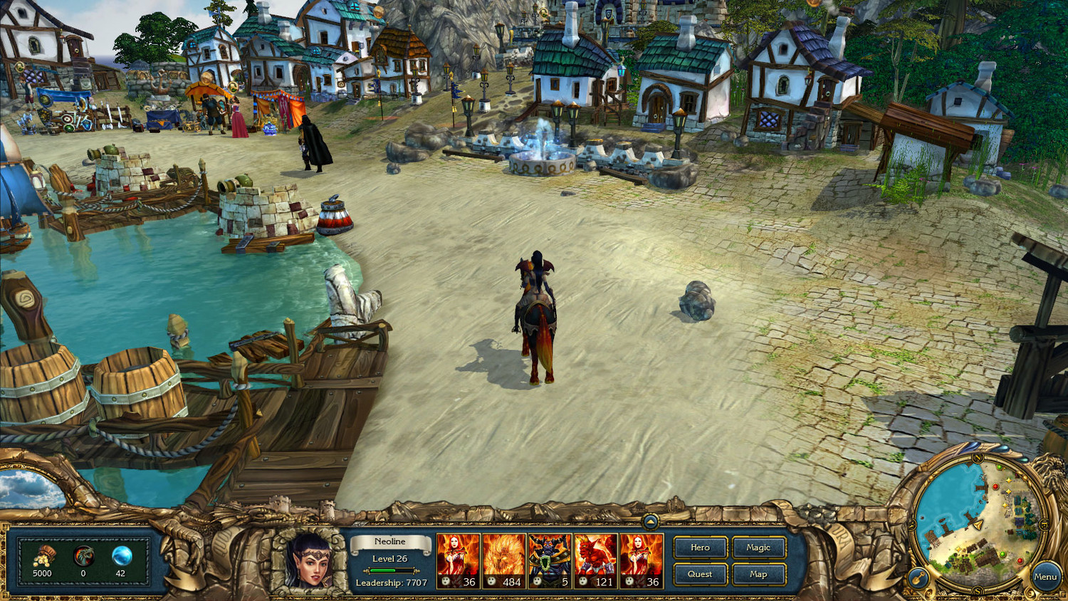 Скриншот к игре King's Bounty: Темная Сторона / King's Bounty: Dark Side (2014) PC | RePack от R.G. Механики