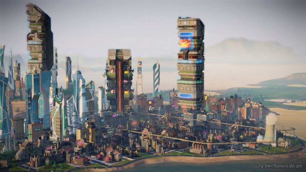 Скриншот к игре SimCity: Cities of Tomorrow (2014) PC | RePack от R.G. Механики