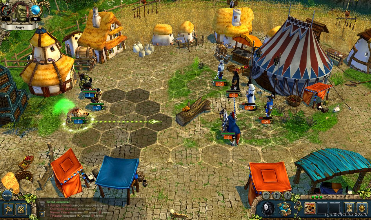 Скриншот к игре King's Bounty: Темная Сторона / King's Bounty: Dark Side (2014) PC | RePack от R.G. Механики