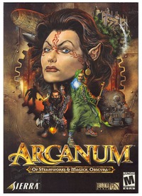 Обложка к игре Arcanum: Of Steamworks and Magick Obscura (2001) PC | RePack от R.G. Механики
