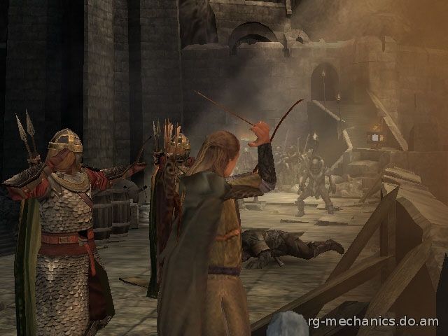 Скриншот к игре Lord Of The Rings: The Return of the King (2003) PC | RePack от R.G. Механики