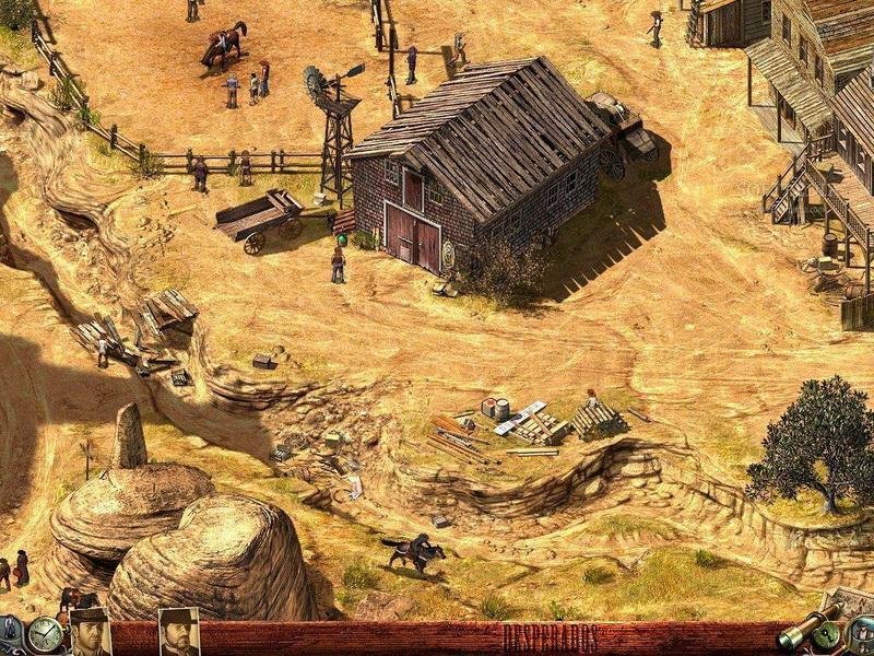 Скриншот к игре Desperados: Trilogy (2001-2007) PC | RePack от R.G. Механики