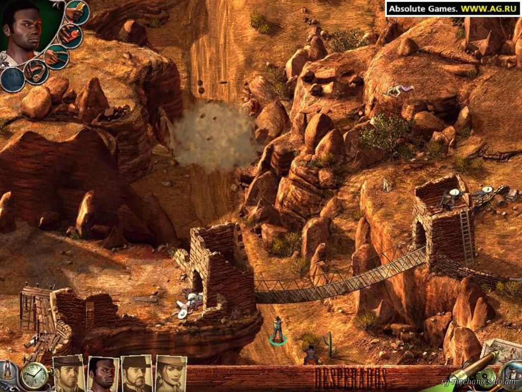 Скриншот к игре Desperados: Trilogy (2001-2007) PC | RePack от R.G. Механики