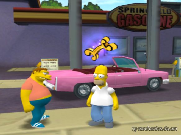 Скриншот к игре The Simpsons: Hit & Run (2003) PC | RePack от R.G. Механики