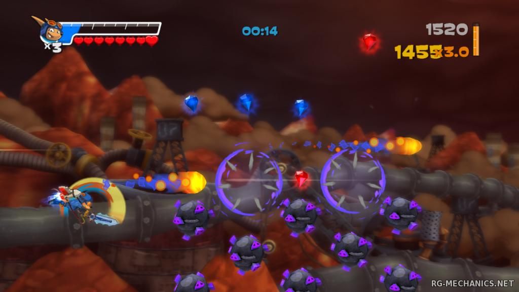Скриншот к игре Rocket Knight (2010) PC | RePack от R.G. Механики