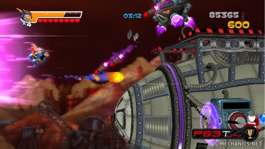 Скриншот к игре Rocket Knight (2010) PC | RePack от R.G. Механики