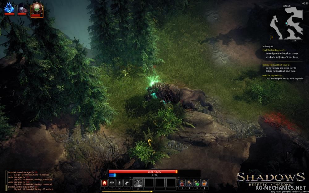 Скриншот к игре Shadows: Heretic Kingdoms - Book One. Devourer of Souls [v 1.0.0.8183] (2014) PC | RePack от R.G. Механики