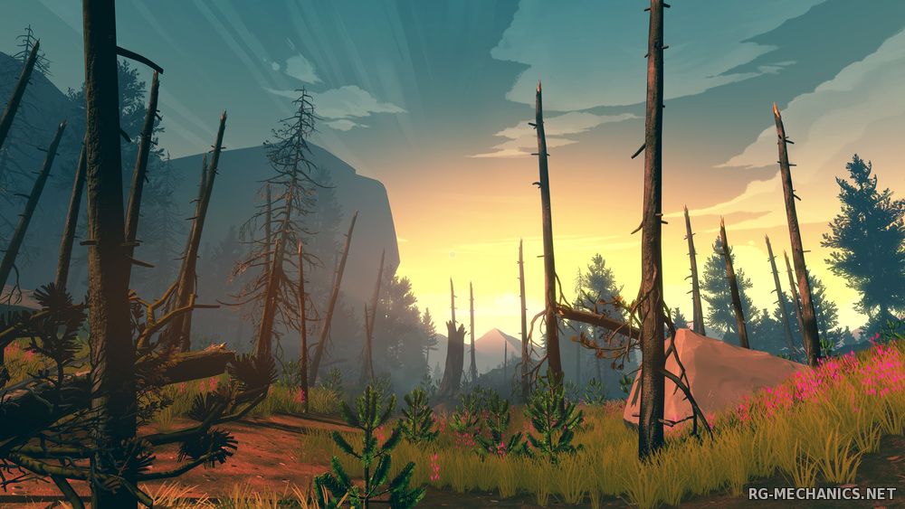 Скриншот к игре Firewatch