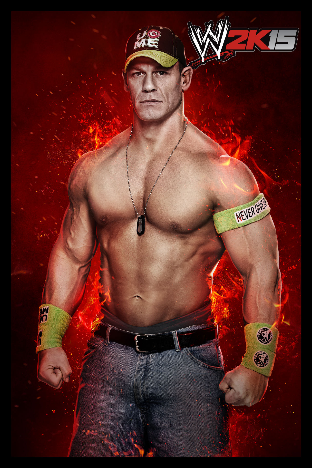 Обложка к игре WWE 2K15