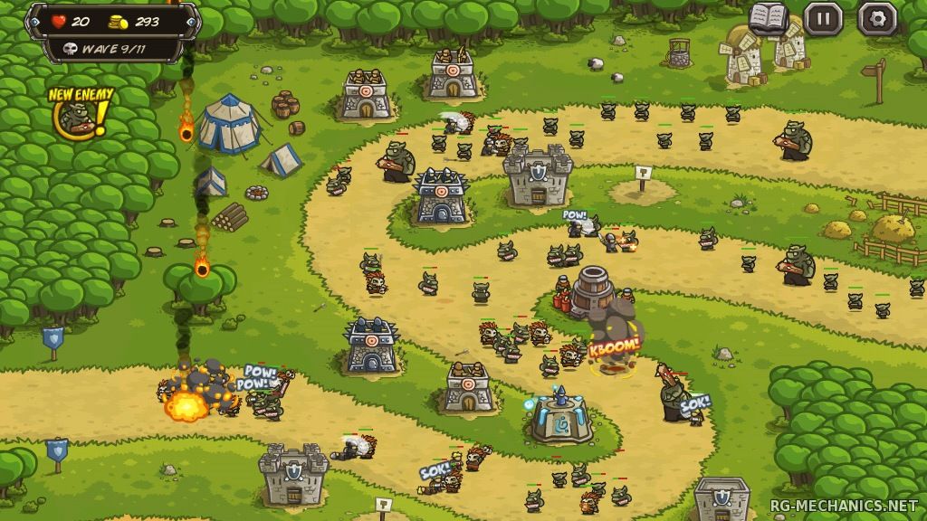 Скриншот к игре Kingdom Rush (2014) PC | RePack от R.G. Механики