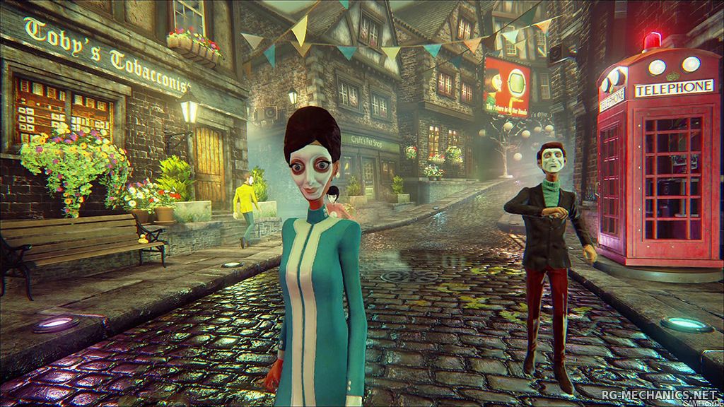 Скриншот к игре We Happy Few