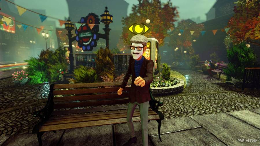 Обложка к игре We Happy Few