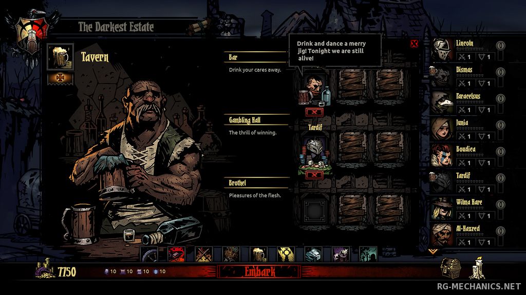 Скриншот к игре Darkest Dungeon [Build 24357 + 5 DLC] (2016) PC | Лицензия