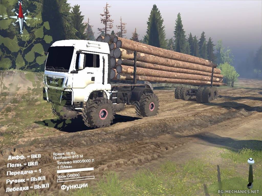 Скриншот к игре SpinTires по сети