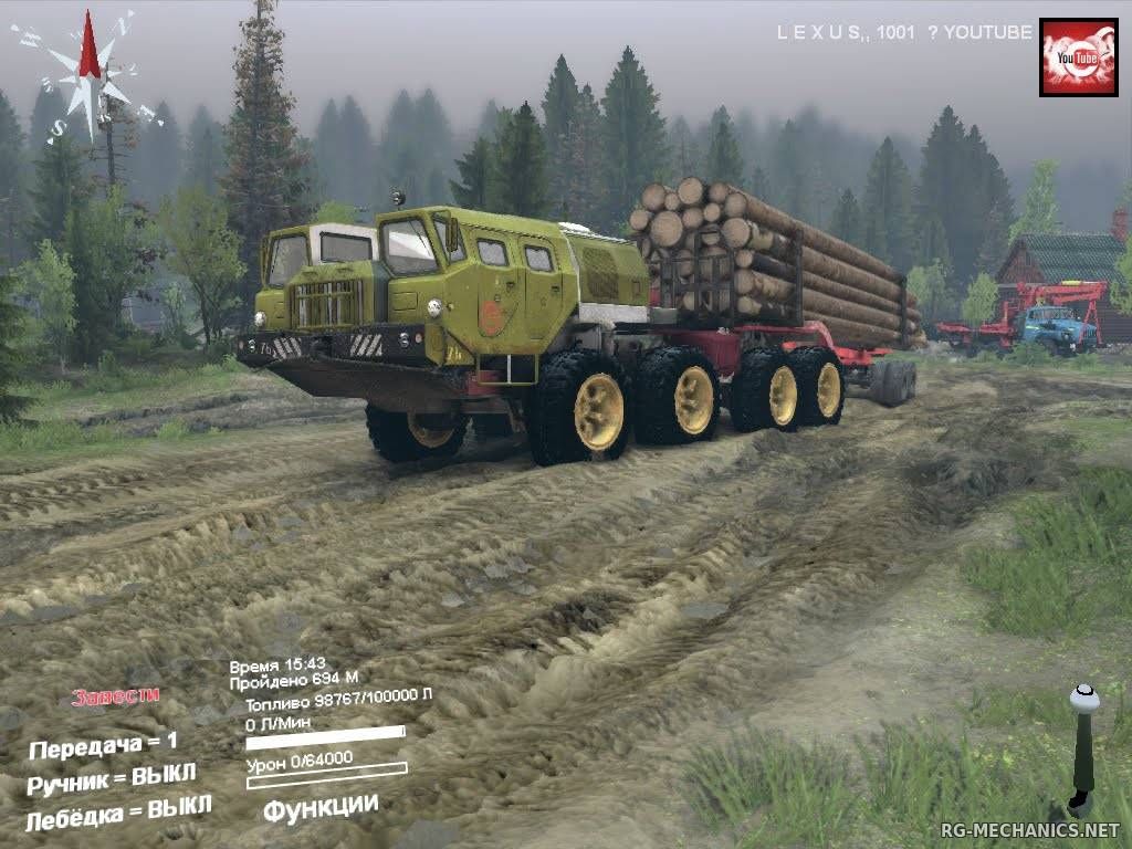 Скриншот к игре SpinTires по сети